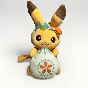 Pokemon Center Original Pikachu Happy Spring Plush